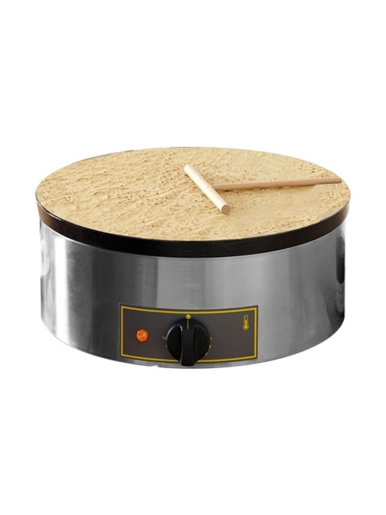 Appareil à crêpes - H 19 x 40 CM - 14 KG - Ø40 CM - 220-240 V - 3600 W - Émaillé - Grille à rouleaux - 304025