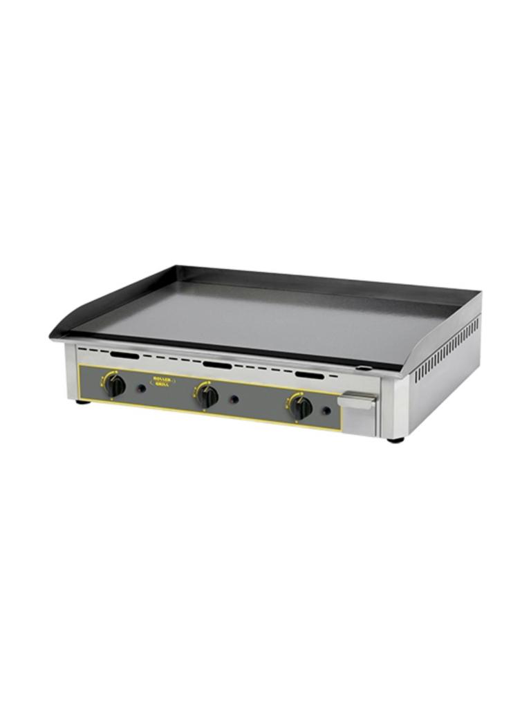 Plaque de cuisson - H 23 x 90 x 47,5 CM - 37 KG - Gaz propane - 9,6 CM - Inox - Lisse - Roller Grill - 304247