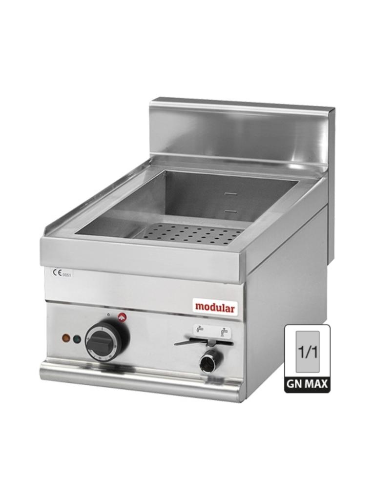 Bain Marie - H 28 x 40 x 65 CM - 16 KG - 220 - 240 - Sans - Prise V - 1500 W - Inox - Modulaire - 316022