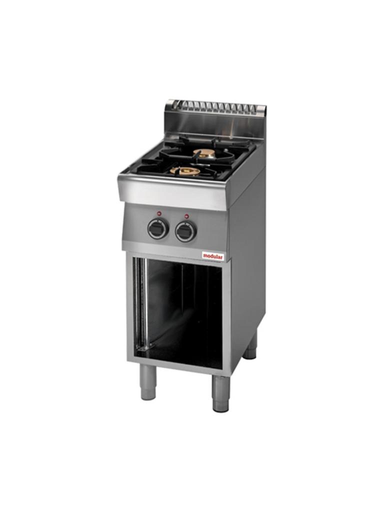 Appareil de cuisson - H 85 x 40 x 70 CM - 29 KG - Gaz naturel - 9,2 CM - Inox - Gaz - Modulaire - 316700