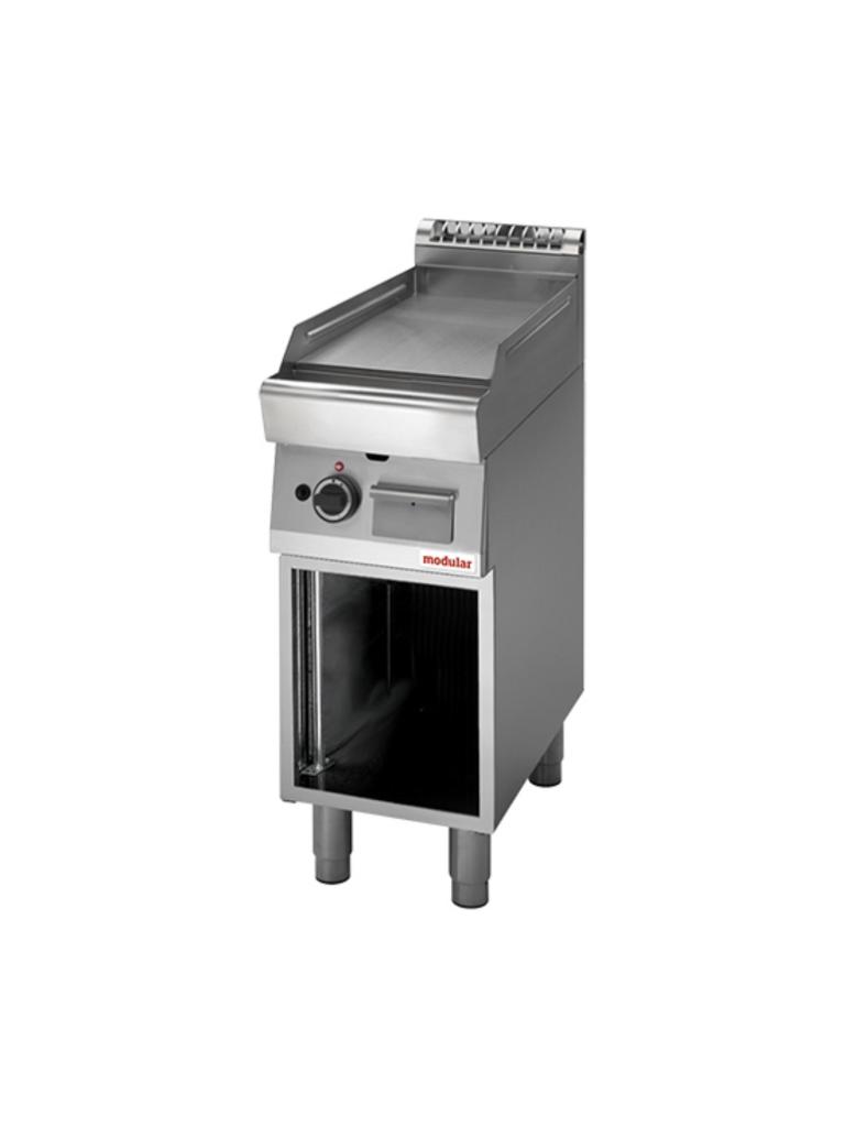 Plaque de cuisson - H 85 x 40 x 70 CM - 45 KG - 380 - 415 - Sans - Prise V - 4500 W - Inox - Lisse - Modulable - 316725