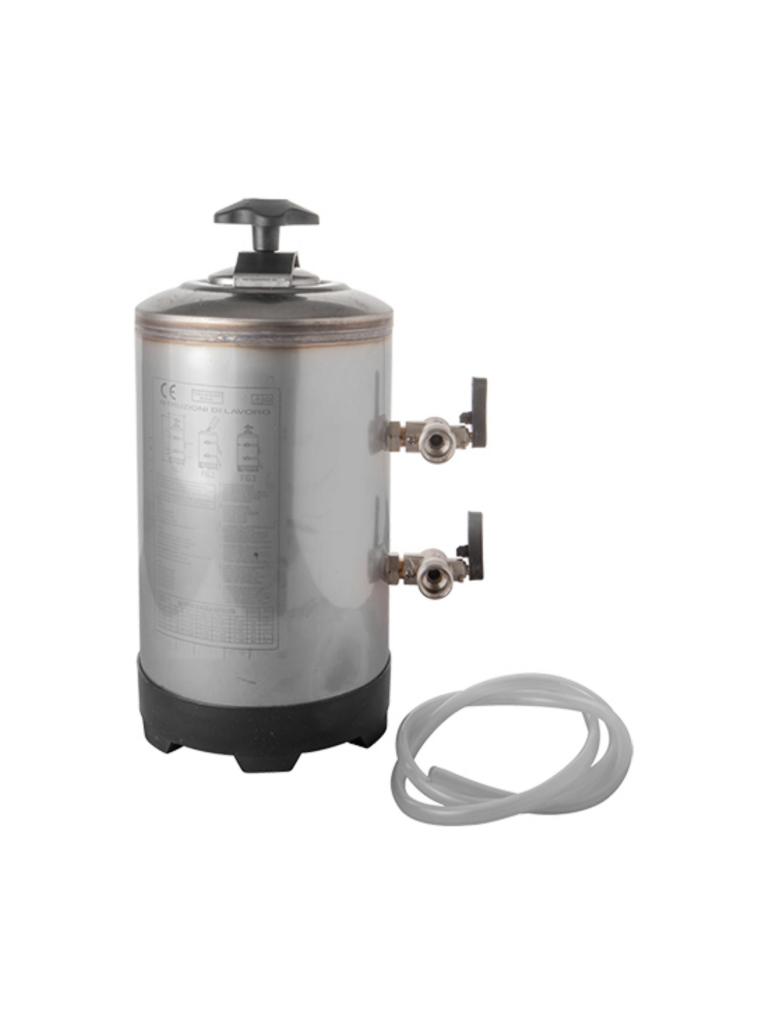 Adoucisseur d'eau - H 42 CM - 2,5 KG - Ø24 CM - Inox - 8 Litres - 340001