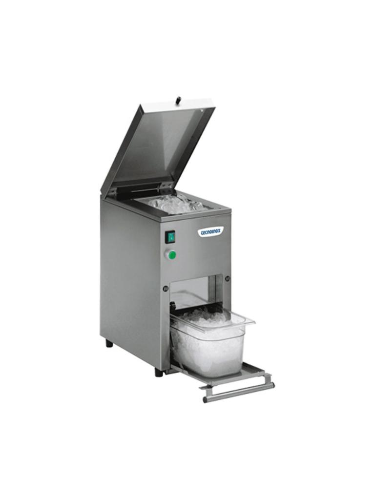 Broyeur à glace - H 49 x 24 x 43 CM - 20,9 KG - 220 - 240 V - 200 W - Inox - TecnoInox - 502500