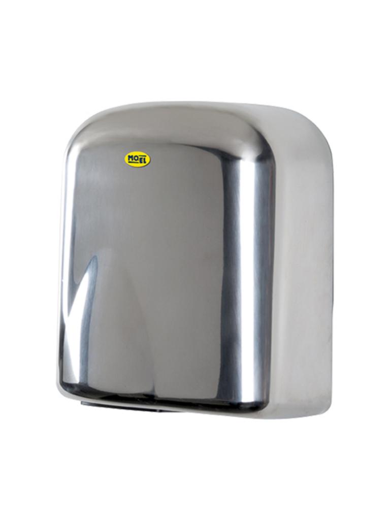 Sèche-mains - H 25,5 x 21,8 x 16 CM - 2,63 KG - 220 - 240 V - 1650 W - Inox - Mo-el - 505245
