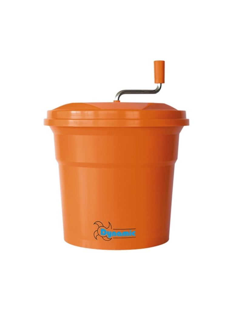 Essoreuse à salade - H 50 CM - 3 705 KG - Ø43 CM - Polypropylène - Orange - 20 Litres - Dynamique - 551010