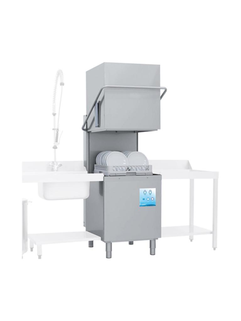 Lave-vaisselle - H 152,9 x 72,4 x 81,8 CM - 97 KG - 380 - 415 - Sans - Prise V - 9600 W - Inox - Elettrobar - 570180