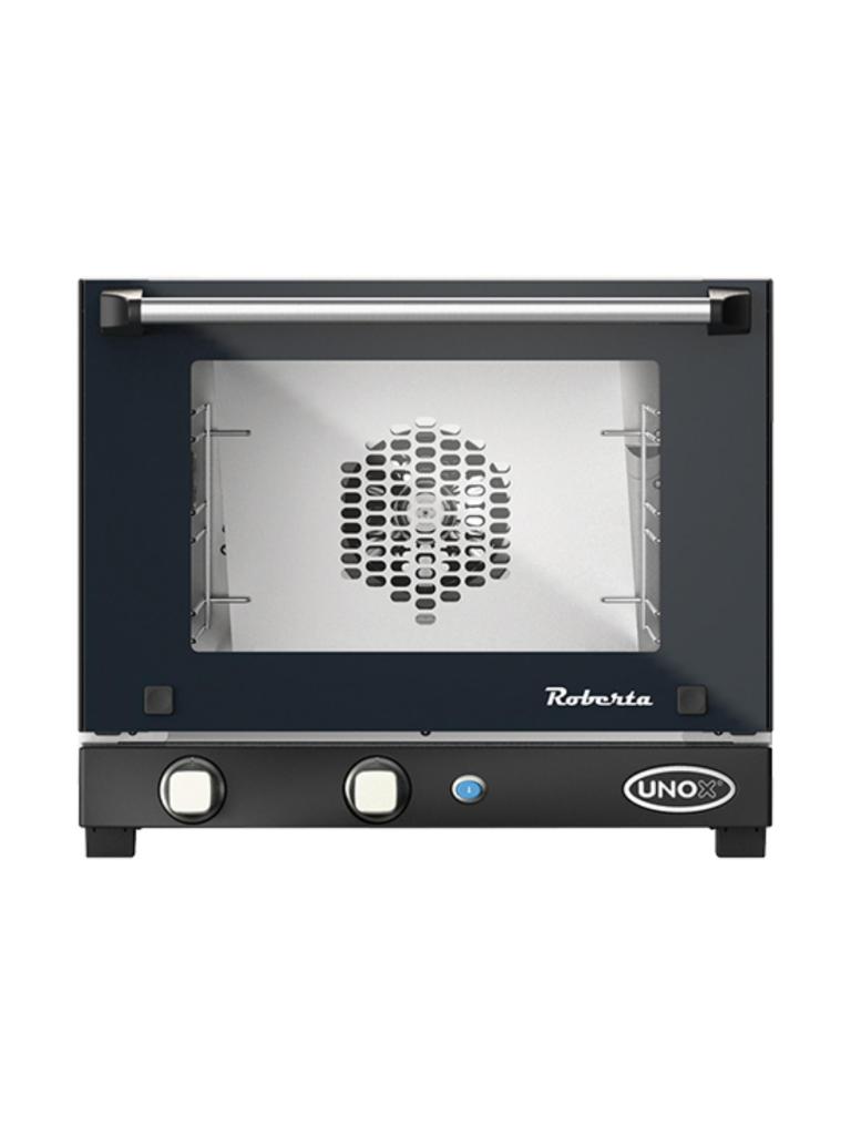 Four à convection - H 40,2 x 48 x 52,3 CM - 19 KG - 220 - 240 V - 2700 W - Inox - +80°C / +260°C - Unox - 596060