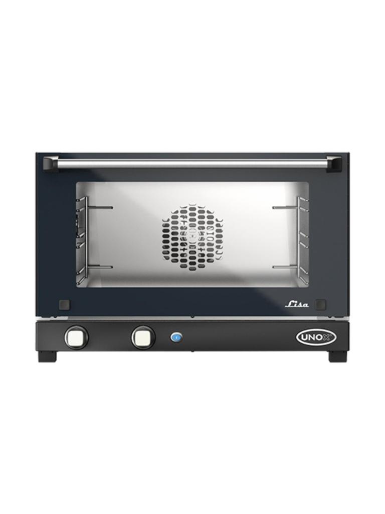 Four à convection - H 40,2 x 60 x 58,7 CM - 24,5 KG - 220 - 240 V - 2700 W - Inox - +80°C / +260°C - Unox - 596062