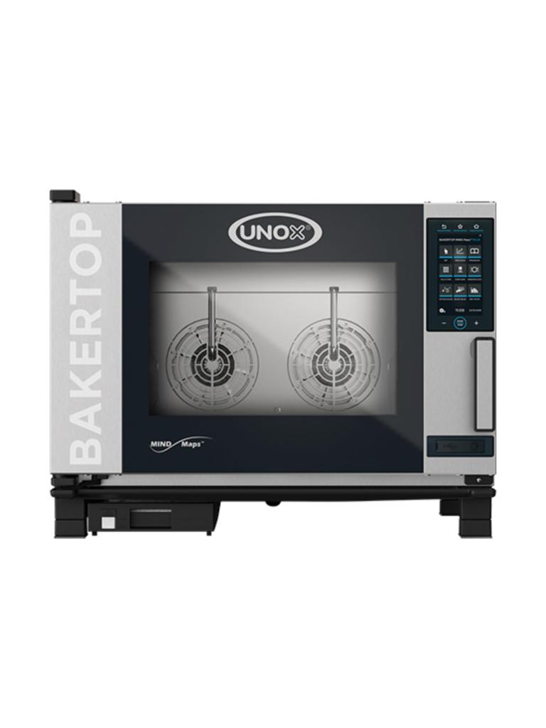 Bakertop Mindplus - H 67.5 x 86 x 96.7 CM - 95 KG - 380 - 415 - Sans - Prise V - 10600 W - Inox - +30°C / +260°C - Unox - 596424