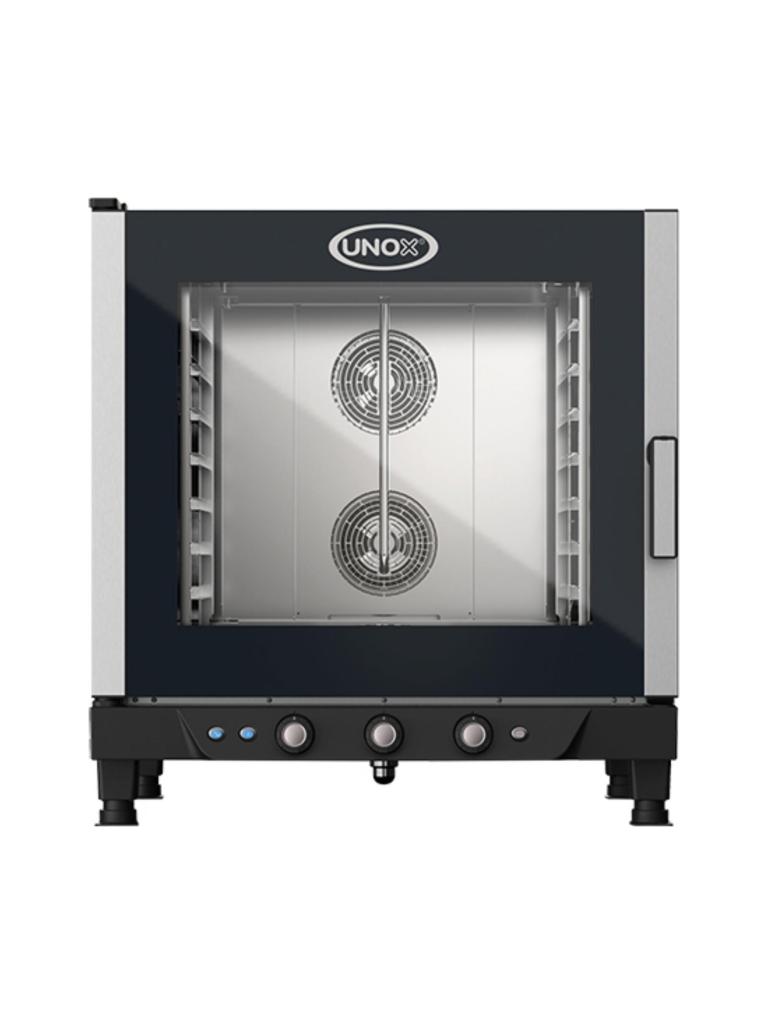 Cheflux - H 93.2 x 86 x 88.2 CM - 87 KG - 380 - 415 - Sans - Prise V - 10500 W - Inox - +80°C / +260°C - Unox - 596734