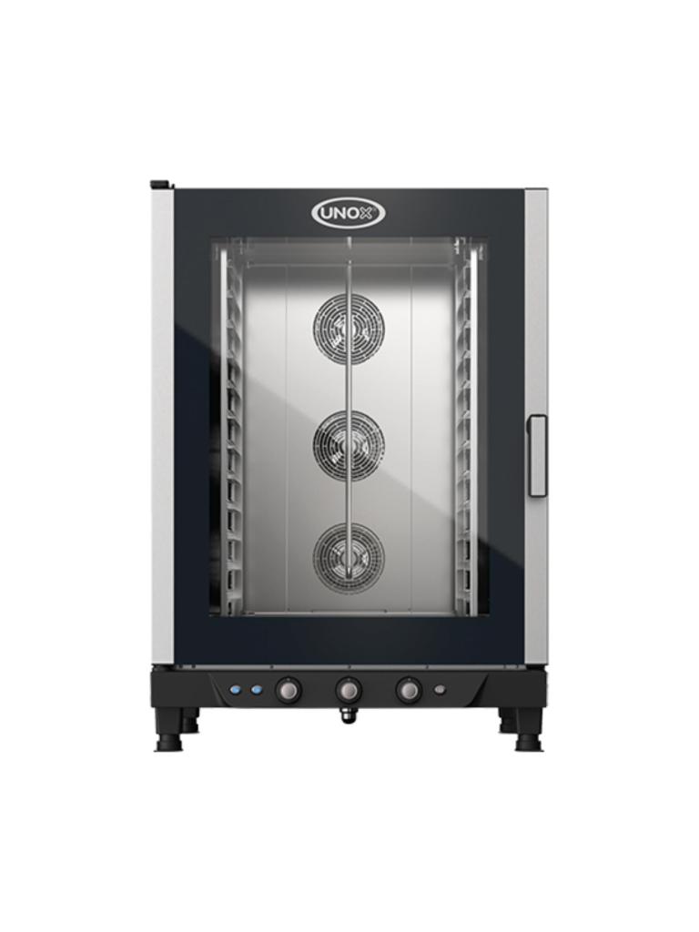 Cheflux - H 93.2 x 86 x 88.2 CM - 115 KG - 380 - 415 - Sans - Prise V - 15800 W - Inox - +80°C / +260°C - Unox - 596744