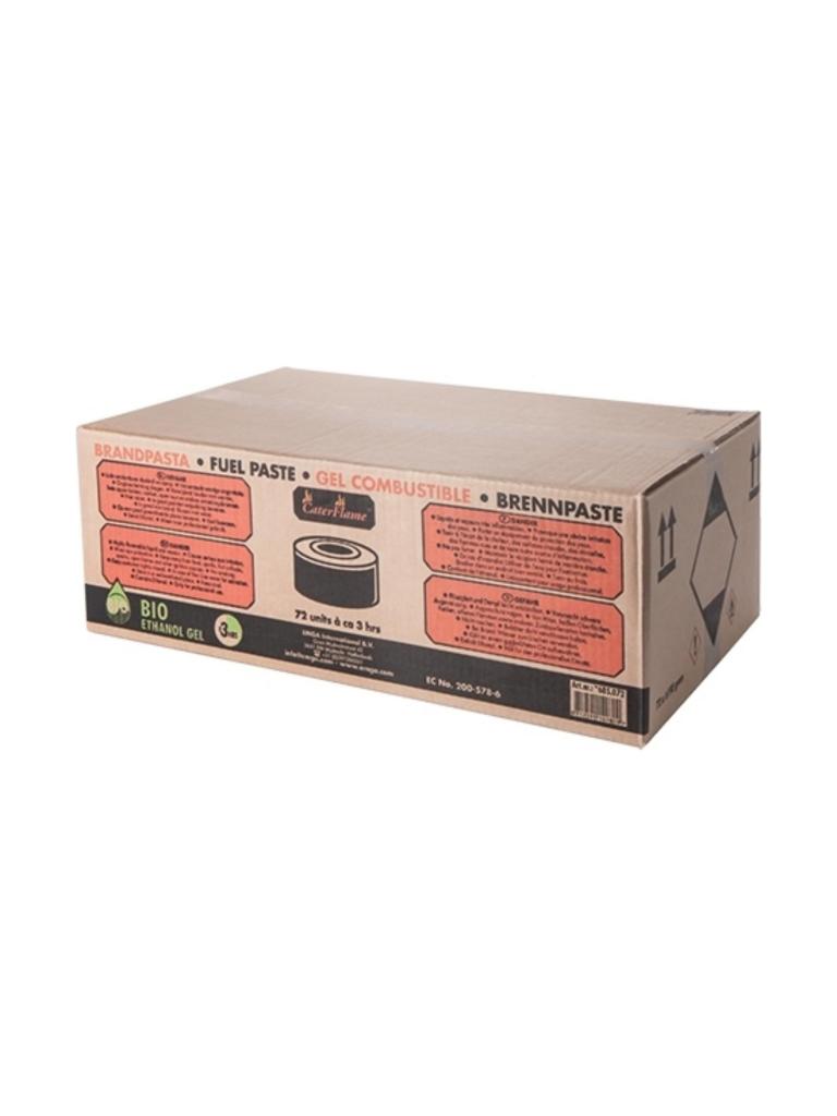 Pâte combustible - 72 pièces - Ethanol - CaterFlame - 685072
