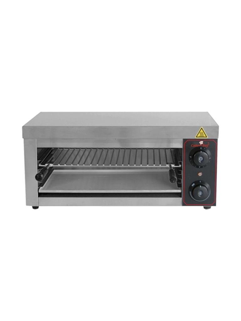 Salamandre - H 28 x 61 x 31 CM - 16,5 KG - 220 - 240 V - 2000 W - Inox - +50°C / +300°C - Caterchef - 688003