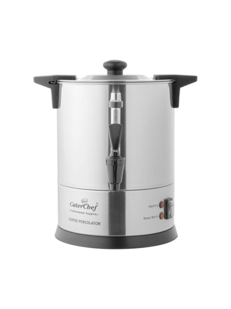 Percolateur (Cap.048 - H 33 CM - 2 KG - Ø28 CM - 220 - 240 V - 950 W - Inox - 5 Litres - Caterchef - 688090