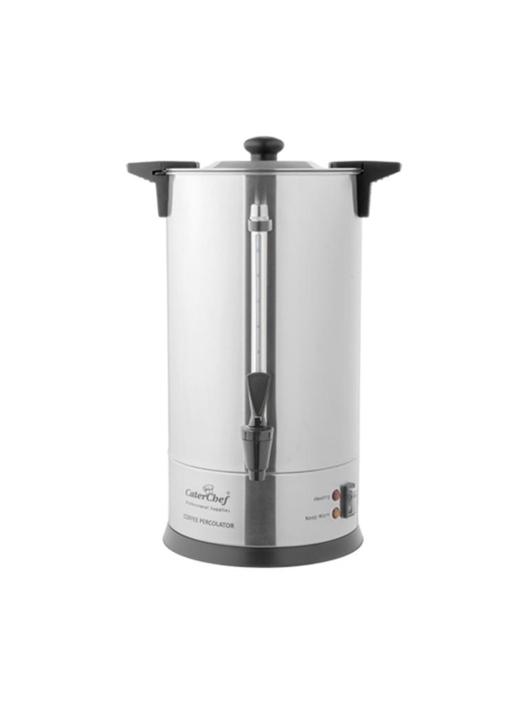 Percolateur (Cap.080 - H 41.5 CM - 2.1 KG - Ø28 CM - 220 - 240 V - 950 W - Inox - 9 Litres - Caterchef - 688091