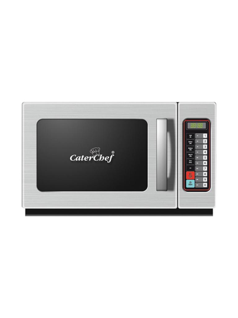 Micro-ondes - H 31 x 51 x 43 CM - 14,7 KG - 220-240 V - 1000 W - Inox - 25 Litres - Caterchef - 688210