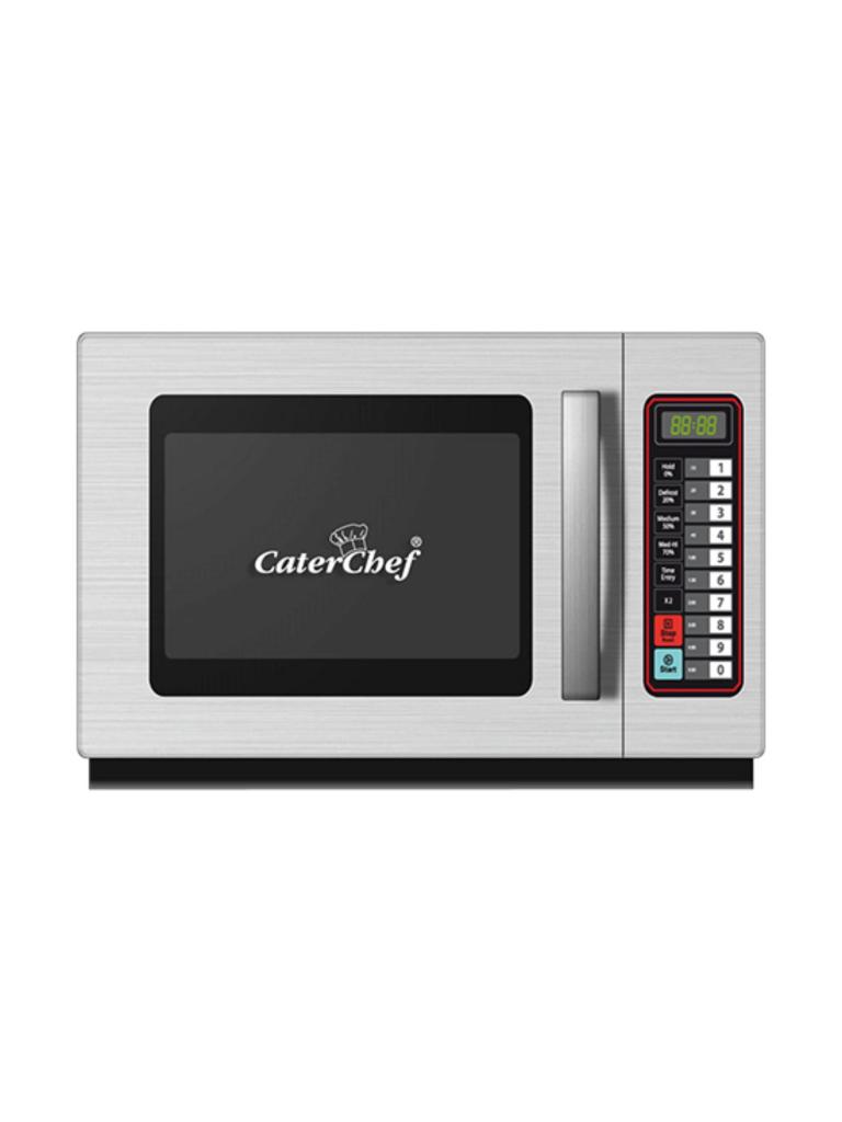 Micro-ondes - H 37 x 57,5 x 53 CM - 32,2 KG - 220 - 240 V - 2100 W - Inox - 34 Litres - Caterchef - 688215