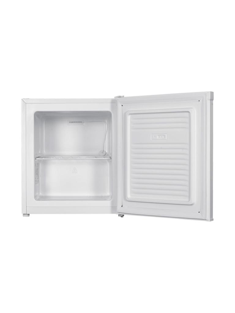 Congélateur - H 51 x 44 x 47 CM - 15 KG - 220 - 240 V - 90 W - Statique - R600A - Tôle d'acier émaillée - Blanc - 34 Litre - +0°C / -18°C - Exquisit - 905001