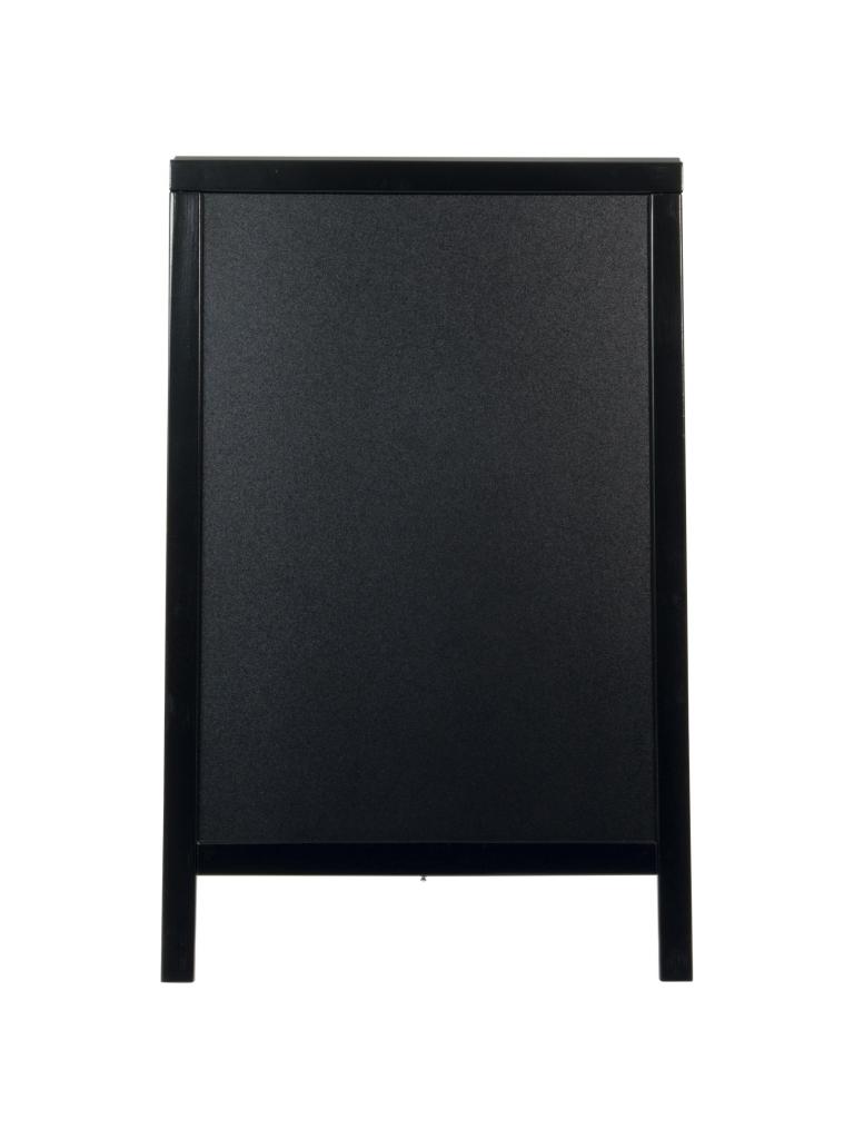 Tableau noir - Trottoir - H 89,5 x 57 x 6,8 CM - Noir - Securit - SBD-BL-85