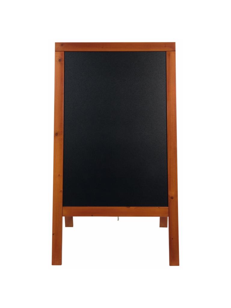 Tableau noir - Trottoir - H 129,5 x 71,5 x 6,5 CM - Marron - Securit - SBSW-M-120