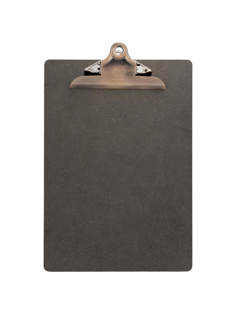 Tableau menu - Presse-papiers - A4 - H 34,6 x 23,1 x 4,6 CM - Marron - Securit - MC-CBA4-BR