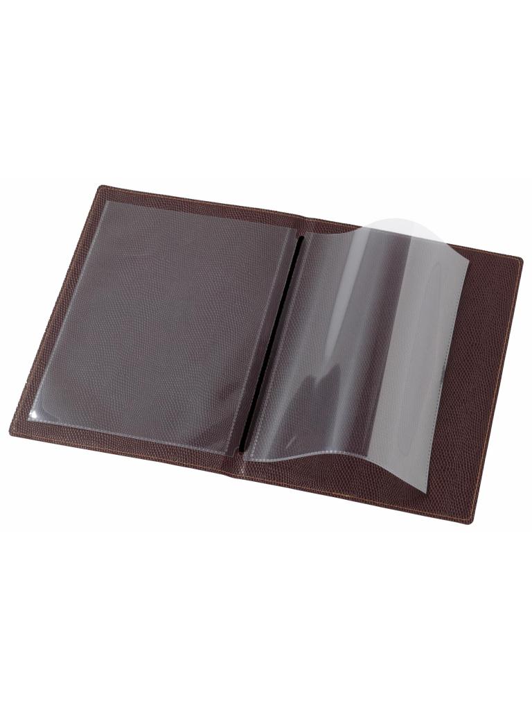 Insert de menu - Tendance/Classique - A5 - H 38,5 x 22 x 0,4 CM - Transparent - Securit - MC-TIA5