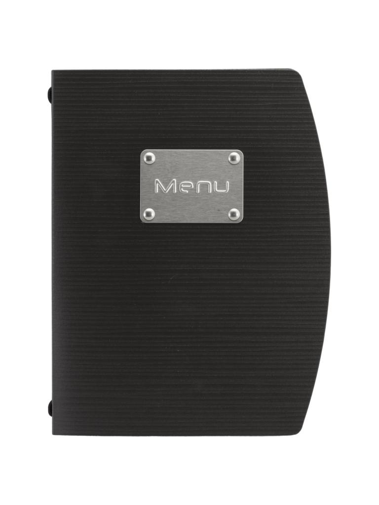 Carte de menu Rio - A5 - Noir - Polyuréthane - Securit