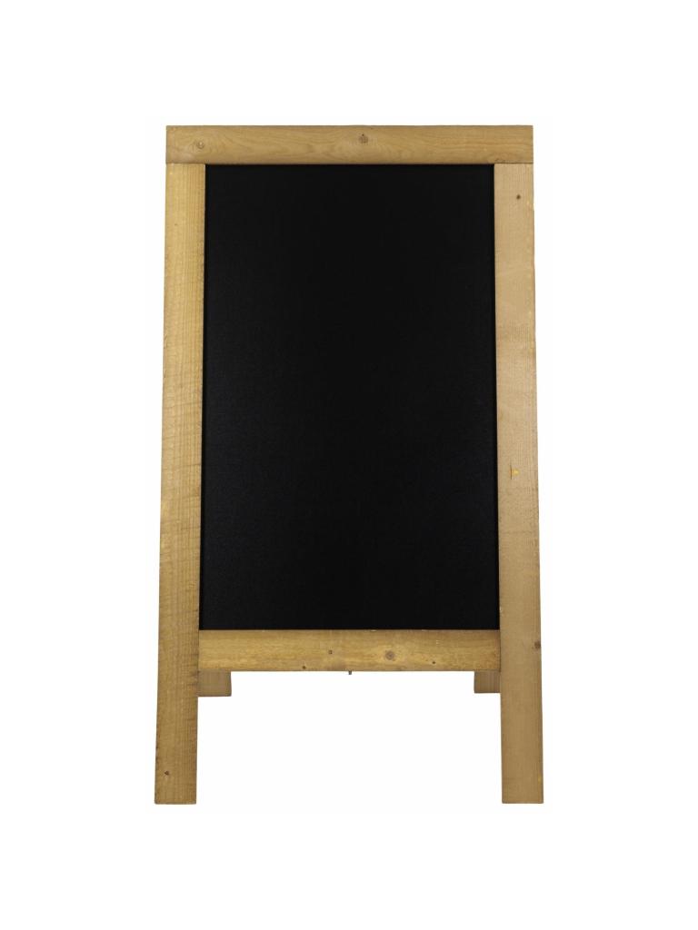 Tableau noir - Trottoir - H 131 x 75 x 6,8 CM - Marron clair - Securit - SBS-N-135
