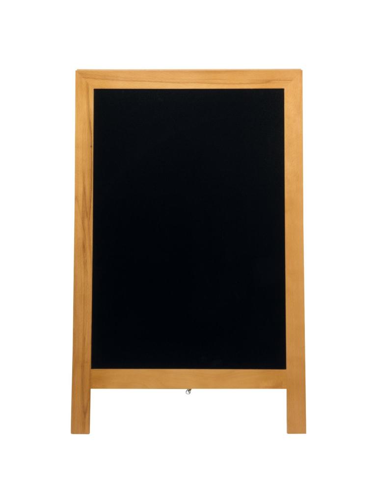 Tableau noir - Trottoir - H 88,5 x 57 x 6,2 CM - Marron - Securit - SBD-TE-85