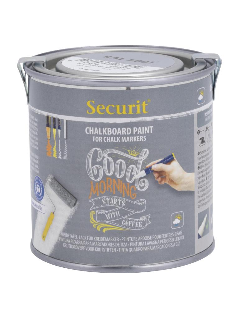 Peinture pour tableau - 250 ML - Gris - Securit
