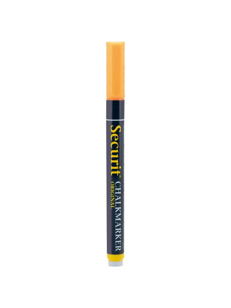 Marqueur à craie - Pointe ronde - Orange - 1-2 MM - Securit