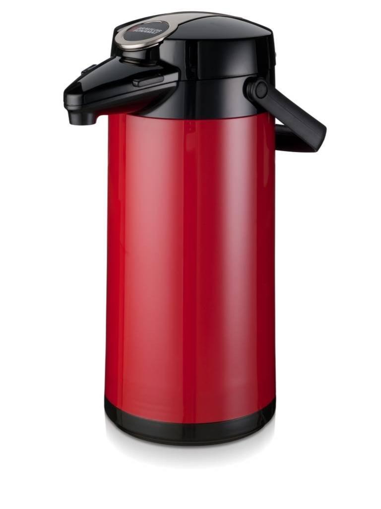 Airpot Furento - 2,2 Litre - Rouge/Verre - Bravilor - 7.171.337.101