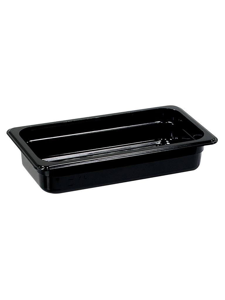 Bac gastronorme - Polycarbonate - Noir - 1/3 GN - 65 mm - G-Line