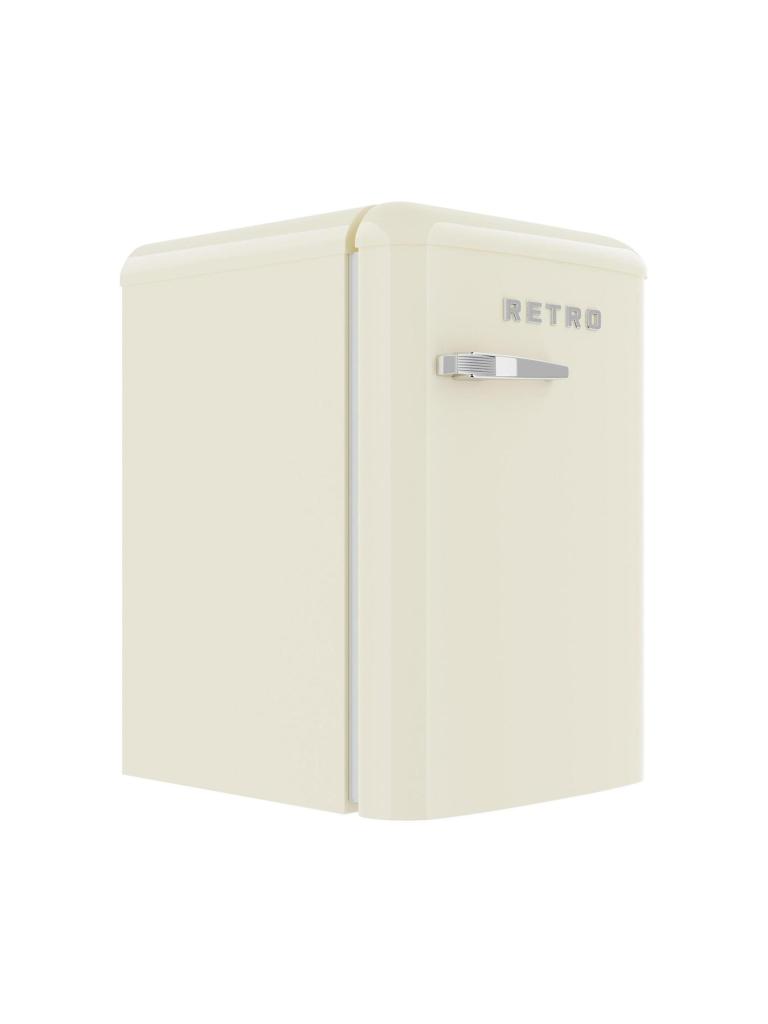 Réfrigérateur Retro - 1 porte - Modèle de table - 120 L - Crème - 230V - G-Line