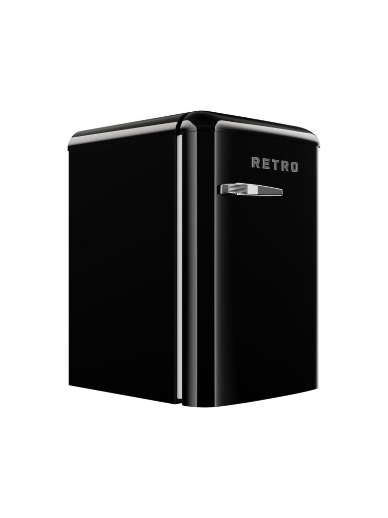 Réfrigérateur Retro - 1 porte - Modèle de table - 120 L - Noir - 230V - G-Line
