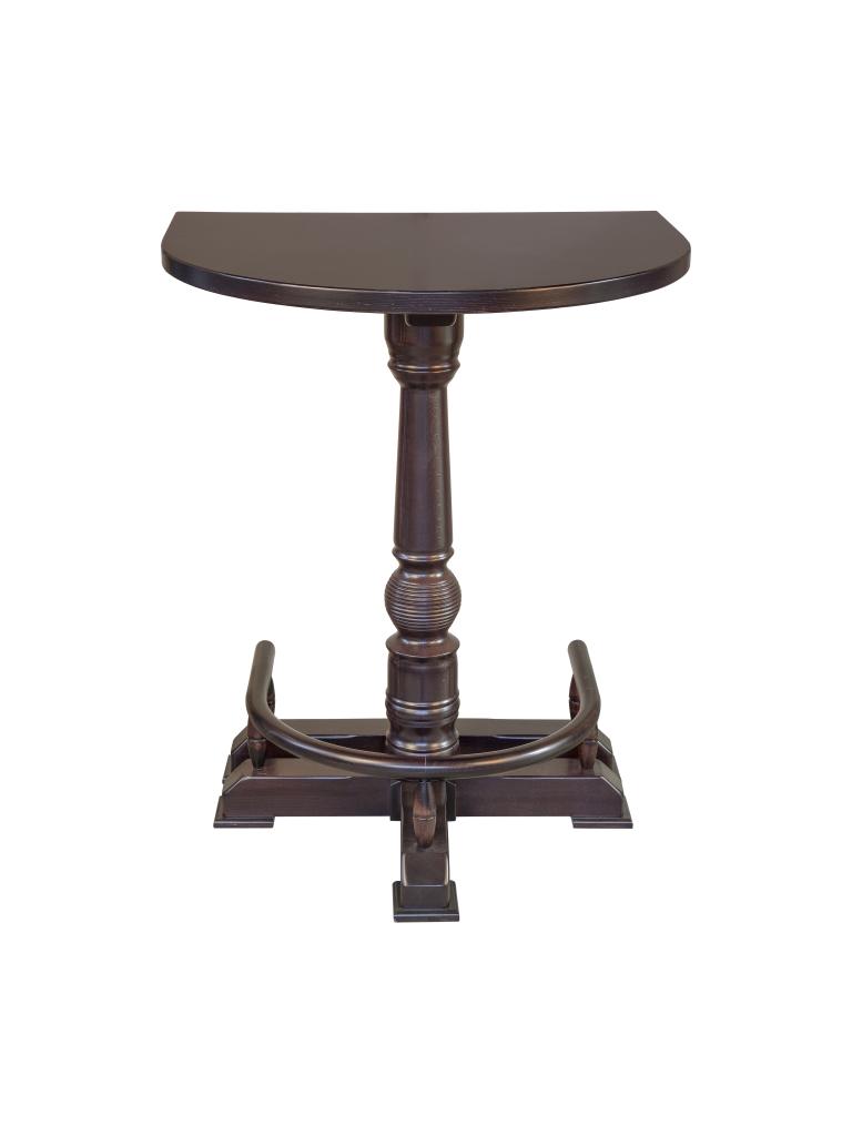 Table de Poker Wall - Rotterdam - Noix - 90x75cm - G-Line