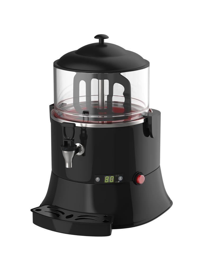Distributeur de Chocolat Chaud - 5 Litres - H 47 x 40 x 32 CM - 220-240 V - Noir - G-Line