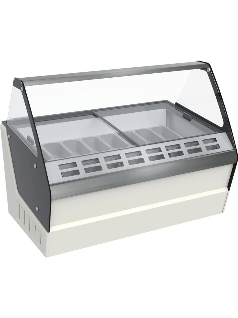 Présentoir à boules de glace Hawaii - 630 Litres - Combisteel - 7472.0115