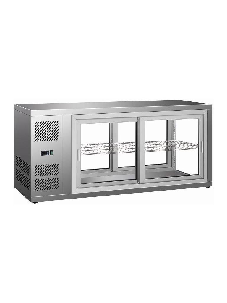 Vitrine pâtisserie - 150 Litre - H 55 x 111 x 51 CM - 230V - Combisteel - 7450.0600