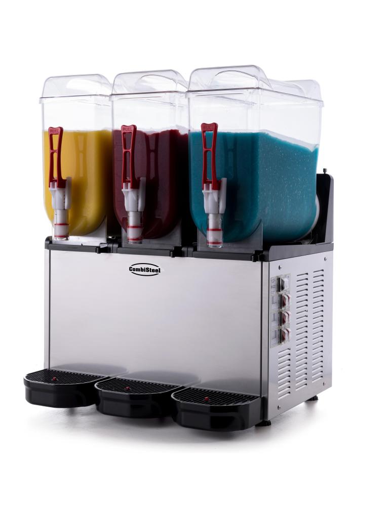 Machine à granité - 3 x 12 litres - Poignée combinée - 7065.0010