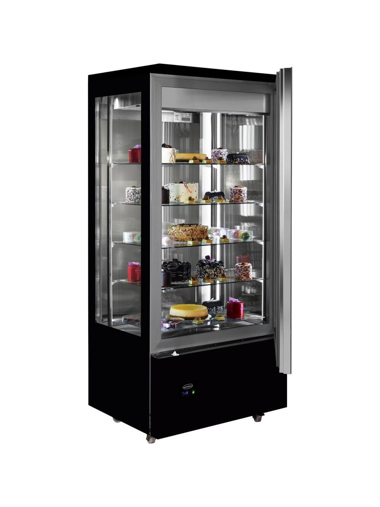 Vitrine Pâtissière Réfrigérée Chocolat - H 187 x 80 x 66 CM - 230V - Combisteel - 7489.5395