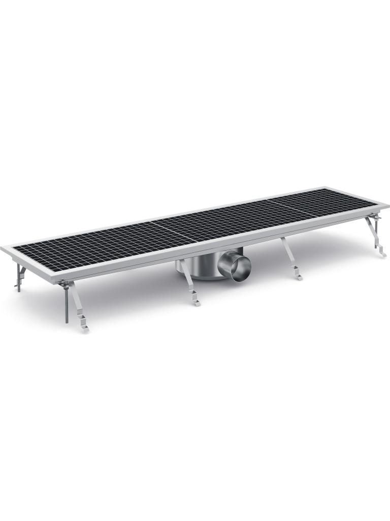 Vloerput - RVS - H 14 x B 118.1 x D 30 CM - Combisteel