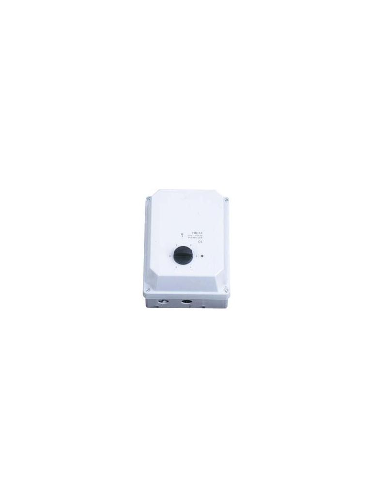 Standregelaar - 1 Fase - 7 Amp - 230V - H 14.8 x B 23.5 x D 18.2 CM - Combisteel
