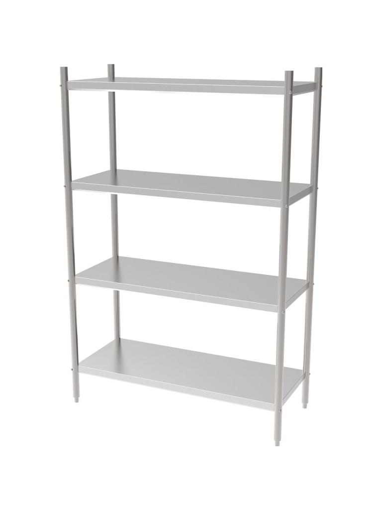 Stelling - 4 Niveaus - Demontabel - H 180 x B 100 x D 50 CM - Combisteel