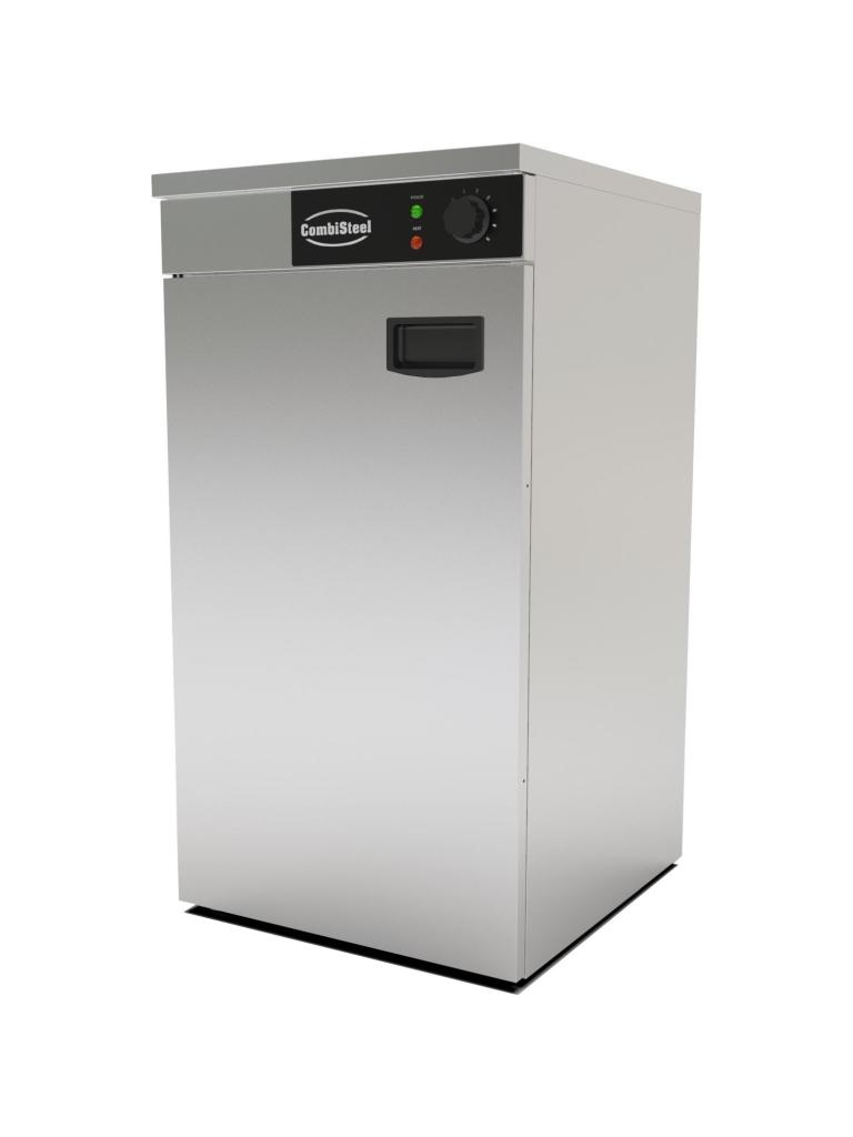 Warmhoudkast Borden - 1-Deurs - RVS - 230V - H 85 x B 45 x D 48.5 CM - Combisteel