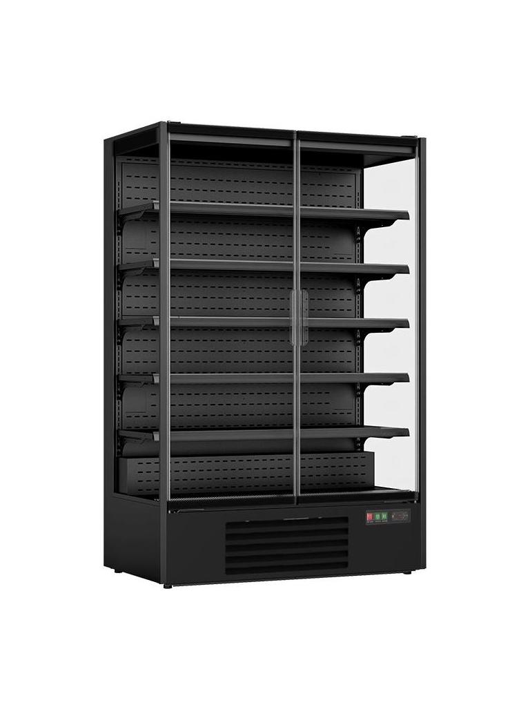 Wandkoeling Marco - 2-Deurs - 764 Liter - Zwart - 230V - H 201 x B 131 x D 74 CM - Combisteel