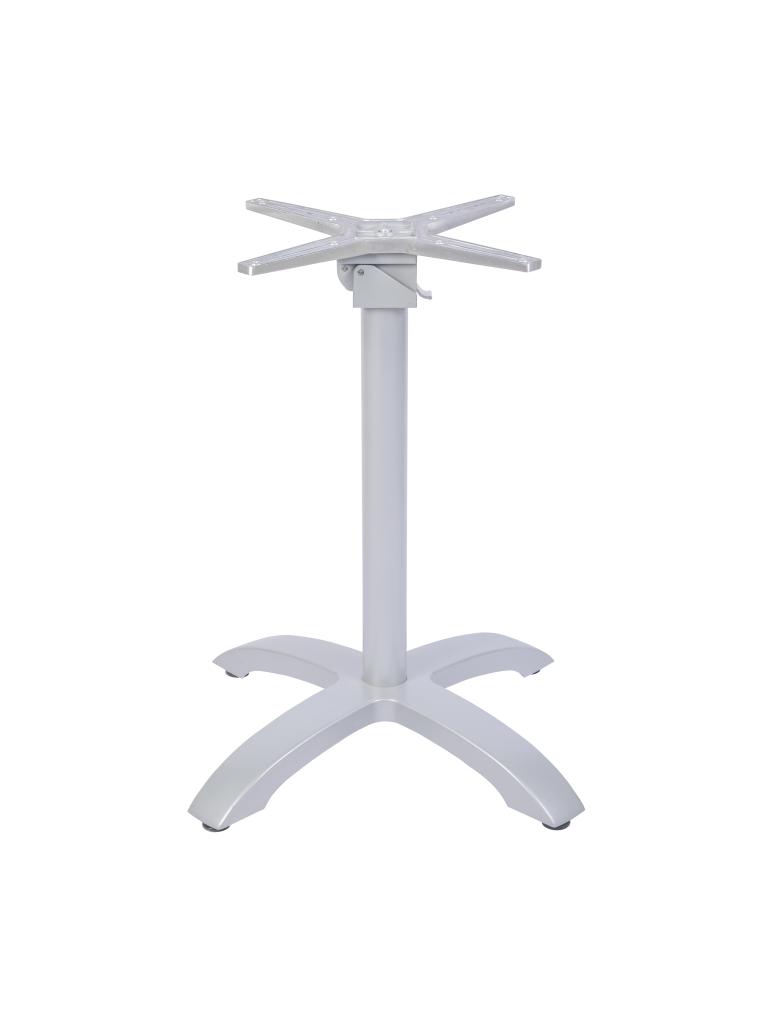 Base de table / Pied de table - Avilia - 4 doigts - Argent - G-Line