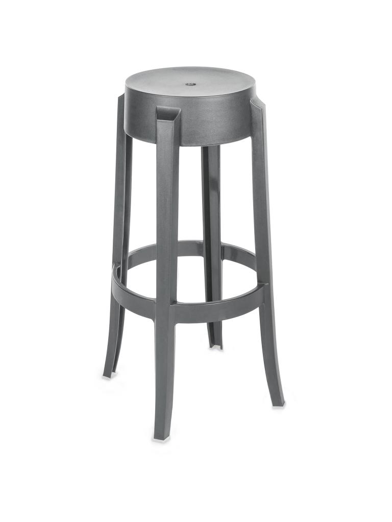 Tabouret de bar terrasse / Sven - Gris - Plastique - G-Line