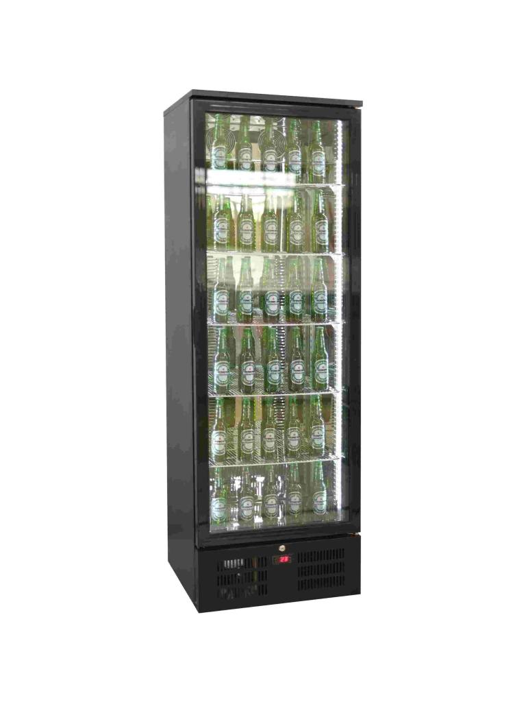 Barkoeler Mvc-293 - Hoog - 1-Deurs - 293 Liter - Zwart - 230V - H 182 x B 60 x D 51.5 CM - Combisteel
