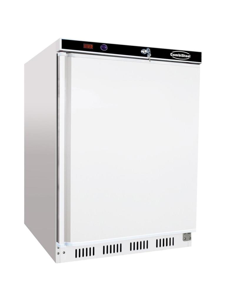 Congélateur - 130 Litres - 1 Porte - H 85,5 x 60 x 58,5 CM - Blanc - 230V - Poignée Combi - 7450.0566